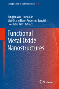 Abbildung von: Functional Metal Oxide Nanostructures - Springer