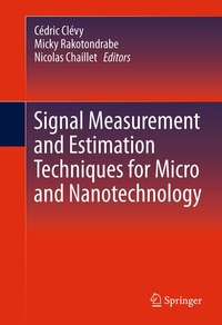 Abbildung von: Signal Measurement and Estimation Techniques for Micro and Nanotechnology - Springer