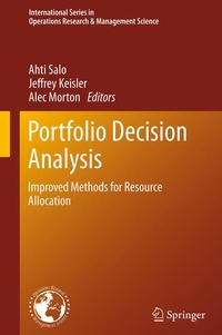 Enlarge image Cover: Portfolio Decision Analysis - Springer