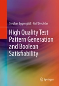 Cover: High Quality Test Pattern Generation and Boolean Satisfiability - Springer