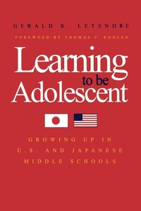 Enlarge image Cover: Learning to Be Adolescent - Yale University Press