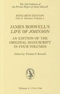 Cover: James Boswell's Life of Johnson - Yale University Press