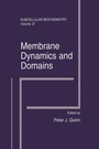 Cover: Membrane Dynamics and Domains - Springer