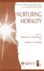 Cover: Nurturing Morality - Kluwer Academic/Plenum Publishers