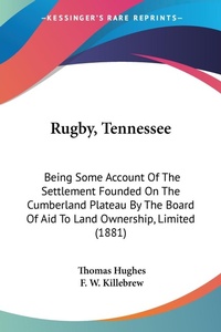 Abbildung von: Rugby, Tennessee - Kessinger Publishing