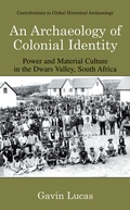Cover: An Archaeology of Colonial Identity - Springer
