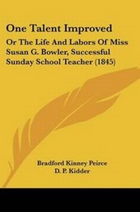 Enlarge image Cover: One Talent Improved - Kessinger Publishing Co