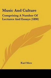 Enlarge image Cover: Music And Culture - Kessinger Publishing