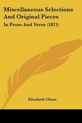 Cover: Miscellaneous Selections And Original Pieces - Kessinger Publishing Co