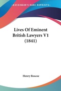 Bild: Lives Of Eminent British Lawyers V1 (1841) - Kessinger Publishing Co