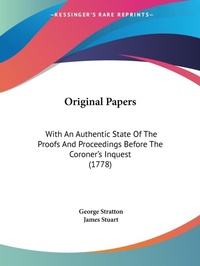 Abbildung von: Original Papers - Kessinger Publishing Co
