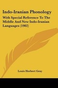 Cover: Indo-Iranian Phonology - Kessinger Publishing