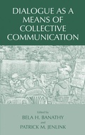 Cover: Dialogue as a Means of Collective Communication - Springer