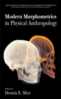Cover: Modern Morphometrics in Physical Anthropology - Springer