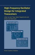 Cover: High-Frequency Oscillator Design for Integrated Transceivers - Kluwer Academic Publishers