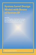 Cover: System Level Design Model with Reuse of System IP - Springer