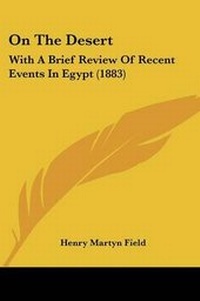 Enlarge image Cover: On The Desert - Kessinger Publishing
