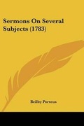 Cover: Sermons On Several Subjects (1783) - Kessinger Publishing Co