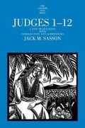 Cover: Judges 1-12 - Yale University Press