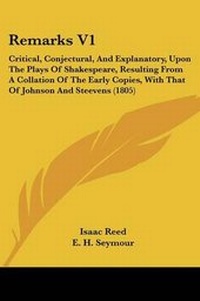 Enlarge image Cover: Remarks V1 - Kessinger Publishing Co