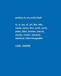 Enlarge image Cover: Carl Andre - Yale University Press