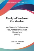 Cover: Rymbybel Van Jacob Van Maerlant - Kessinger Publishing Co