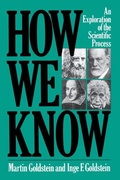 Cover: How We Know - Da Capo Press Inc