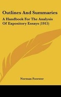 Cover: Outlines And Summaries - Kessinger Publishing