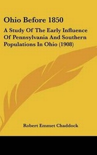 Enlarge image Cover: Ohio Before 1850 - Kessinger Publishing