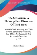 Bild: The Sensorium, A Philosophical Discourse Of The Senses - Kessinger Publishing