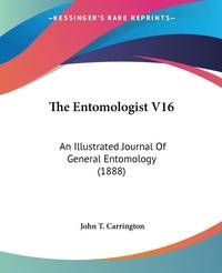 Abbildung von: The Entomologist V16 - Kessinger Publishing