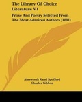 Cover: The Library Of Choice Literature V1 - Kessinger Publishing