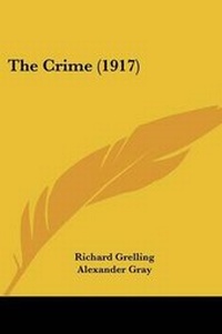 Enlarge image Cover: The Crime (1917) - Kessinger Publishing