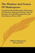 Cover: The Wisdom And Genius Of Shakespeare - Kessinger Publishing