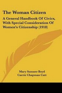 Enlarge image Cover: The Woman Citizen - Kessinger Publishing