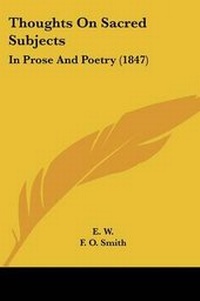 Enlarge image Cover: Thoughts On Sacred Subjects - Kessinger Publishing