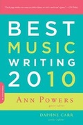 Cover: Best Music Writing 2010 - Da Capo Press Inc