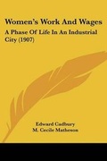 Cover: Women's Work And Wages - Kessinger Publishing