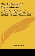 Cover: The Evolution Of Decorative Art - Kessinger Publishing