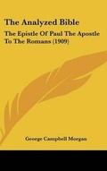 Cover: The Analyzed Bible - Kessinger Publishing