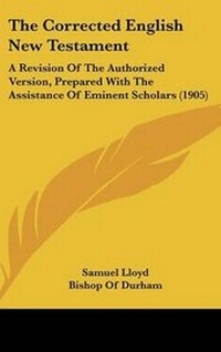 Enlarge image Cover: The Corrected English New Testament - Kessinger Publishing