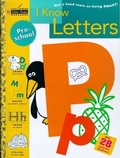 Cover: I Know Letters (Preschool) - Golden Books Publishing Company, Inc.