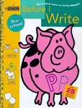 Cover: Before I Write (Preschool) - Golden Books Publishing Company, Inc.