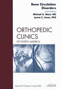 Cover: Bone Circulation Disorders, An Issue of Orthopedic Clinics: Volume 40-2 - Saunders