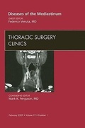 Bild: Diseases of the Mediastinum, An Issue of Thoracic Surgery Clinics: Volume 19-1 - Saunders