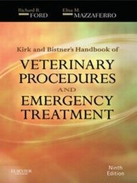 Abbildung von: Kirk & Bistner's Handbook of Veterinary Procedures and Emergency Treatment - Saunders