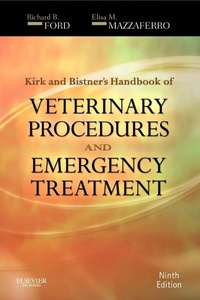 Abbildung von: Kirk & Bistner's Handbook of Veterinary Procedures and Emergency Treatment - Saunders