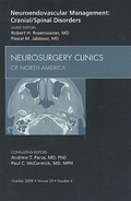 Cover: Neuroendovascular Management: Cranial/Spinal Disorders, An Issue of Neurosurgery Clinics: Volume 20-4 - Saunders