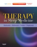 Cover: Therapy in Sleep Medicine - Saunders