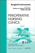 Cover: Surgical Instruments, An Issue of Perioperative Nursing Clinics: Volume 5-1 - Saunders